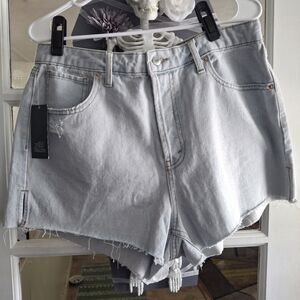 Wild Fable Sky Blue Jean Shorts for Women